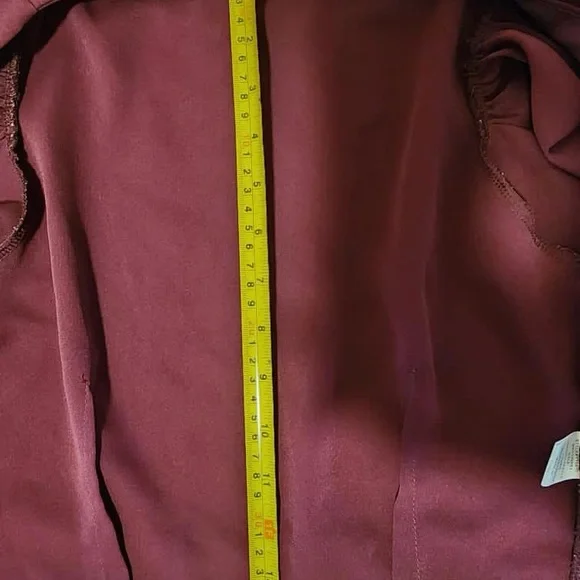 Wrap Blouse with Flutter Sleeves - Picture 7 of 16